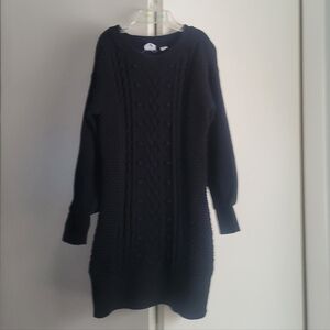 6/7 Gap Kids Sweater Dress Black